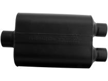 Super 40 Series Chambered Muffler Super 40 3.00 Center In 2.50 Dual Out Aggressive Sound Flowmaster