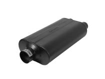 50 Series Hd Chambered Muffler 50 H.D 3.00 Center In 2.50 Dual Out Moderate Sound Flowmaster