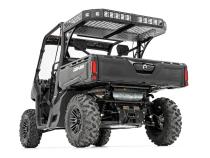 Can-Am Rear Cargo Rack w/ Cube Lights (17-20 Defender) Rough Country