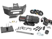 Winch Bumper 4500-Lb Winch Synthetic Rope 12-22 Can-Am Renegade 1000/Renegade 800R Rough Country