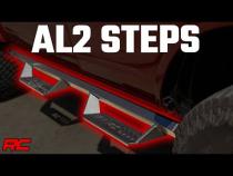 AL2 Drop Steps 4-Door Ford Bronco 4WD (21-23) Rough Country