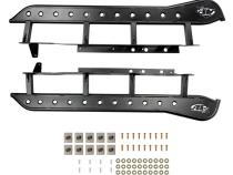 Tacoma APEX Rock Sliders Black Powdercoat with Fill Plates 05-Present Toyota Tacoma Access Cab Long Bed/Double Cab Short Bed All Pro Off Road