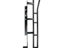 Tacoma Rock Sliders Black Powdercoat without Fill Plates 05-18 Toyota Tacoma Access Cab Long Bed/Double Cab Short Bed All Pro Off Road