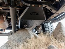 05-15 Toyota Tacoma Gas Tank Skid Plate Regular Cab Long Bed Black Powdercoat All Pro Off Road