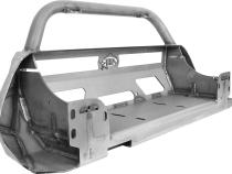 12-15 Toyota Tacoma Low Profile Front Bumper Bare Center Hoop All Pro Off Road