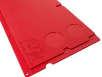 05-23 Toyota Tacoma Overland Tailgate Table Smooth Surface Red All Pro Off Road