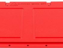 05-23 Toyota Tacoma Overland Tailgate Table Divided Cutting Board Red All Pro Off Road