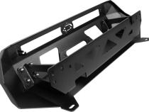 16-23 Toyota Tacoma Low Profile Front Bumper Aluminum Black Powdercoat No Hoop All Pro Off Road