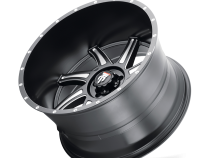 Vortex AT162 Satin Black Milled 20X10 5-127 -24MM 78.1MM Off Road Wheels American Truxx