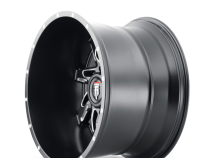 Spyder AT183 Satin Black Milled 20X10 5-127 -24MM 78.1MM Off Road Wheels American Truxx