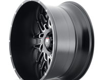 DNA AT184 Satin Black Milled 20X9 5-127 0MM 78.1MM Off Road Wheels American Truxx