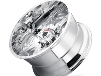 Lonestar AT185 Chrome 22X12 5-127 -44MM 78.1MM Off Road Wheels American Truxx