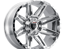Boom AT1903 Chrome 22X12 6-135 6-139.7-44MM 106.1MM Off Road Wheels American Truxx