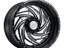 Twisted Forged Twisted ATF1911 Matte Black Milled 22X12 8-165.1 -44MM 125.2MM Off Road Wheels American Truxx Forged