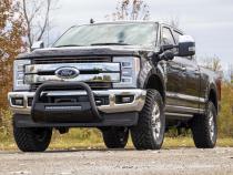 Ford 17-20 F-250 Bull Bar w/LED Light Bar Black Rough Country