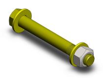 9/16 Inch x 4.5 Inch Bolt Kit Clayton Off Road