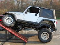 Jeep Wrangler 4.0 Inch Pro Series 3 Link Long Arm Lift Kit W/Rear 5 Inch Stretch 1997-2006 TJ Clayton Off Road