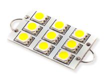 44mm SML9 LED Bulb Cool White Single Diode Dynamics