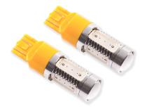 7443 LED Bulb HP11 LED Amber Single Diode Dynamics