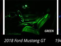 Mustang Interior LED Light Kit 18-19 Mustang Stage 1 Red Diode Dynamics