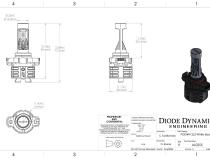5202/PSX24W Yellow SL2 LED Bulbs Pair Diode Dynamics