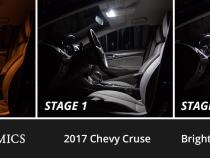Interior LED Kit for 2011-2015 Chevrolet Cruze,  Cool White Stage 2 Diode Dynamics
