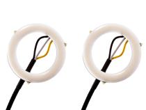 Halo Lights LED 50mm Amber Pair Diode Dynamics