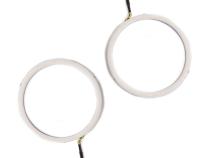 Halo Lights LED 140mm Red Pair Diode Dynamics