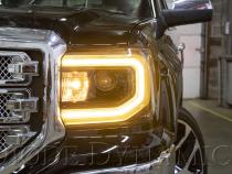 GMC Sierra LED Halos Switchback 16-18 Sierra 1500 Diode Dynamics
