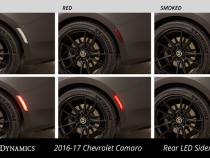 LED Sidemarkers for 2016-2021 Chevrolet Camaro, Amber/Red (set)
