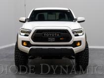 Elite Series Fog Lamps for 2013-2021 Toyota Tacoma Pair Yellow 3000K Diode Dynamics