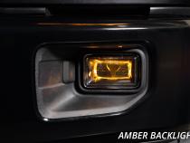 Elite Series Fog Lamps for 2017-2022 Ford Super Duty Pair, Yellow (3000K) Diode Dynamics
