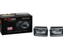Elite Series Fog Lamps for 2017-2022 Ford Super Duty Pair, Yellow (3000K) Diode Dynamics