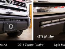 SS30 Stealth Lightbar Kit for 2014-2021 Toyota Tundra, Amber Combo