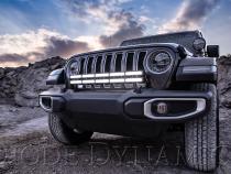 SS30 Bumper Bracket Kit for 2018-2021 Jeep JL Wrangler/Gladiator, White Combo Single