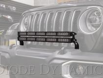 SS30 Bumper Bracket Kit for 2018-2021 Jeep JL Wrangler/Gladiator, Amber Combo Single