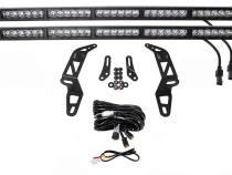 SS30 Bumper Bracket Kit for 2018-2021 Jeep JL Wrangler/Gladiator, White Driving Dual