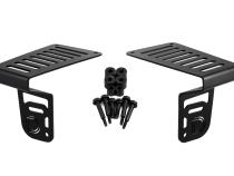 SS6 Cowl LED Bracket Kit for 2018-2021 Jeep JL Wrangler/Gladiator, Amber Driving