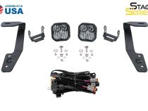 SS3 LED Ditch Light Kit for 2018-2021 Subaru Crosstrek, Sport Yellow Combo Diode Dynamics