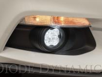 SS3 LED Fog Light Kit for 2015-2017 Ford Mustang White SAE Fog Sport w/ Backlight Diode Dynamics
