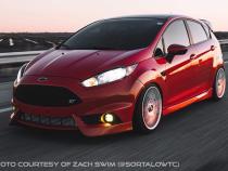 SS3 LED Fog Light Kit for 2014-2019 Ford Fiesta ST Yellow SAE Fog Sport w/ Backlight Diode Dynamics