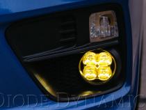 SS3 LED Fog Light Kit for 2013-2015 Honda Accord White SAE Fog Pro w/ Backlight Diode Dynamics