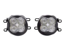 SS3 LED Fog Light Kit for 2012-2015 Toyota Tacoma White SAE Fog Sport w/ Backlight Diode Dynamics