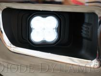 SS3 LED Fog Light Kit for 2017-2021 Ford Super Duty Yellow SAE Fog Max w/ Backlight Diode Dynamics