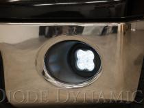 SS3 LED Fog Light Kit for 2007-2013 Toyota Tundra White SAE Fog Sport w/ Backlight Diode Dynamics