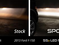 SS3 LED Fog Light Kit for 2011-2014 Ford F-150 White SAE Fog Max w/ Backlight Diode Dynamics