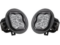 SS3 LED Fog Light Kit for 2005-2011 Toyota Tacoma White SAE Fog Max w/ Backlight Diode Dynamics