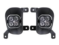 SS3 LED Fog Light Kit for 2019-2021 Ram 1500 Classic Yellow SAE Fog Pro w/ Backlight Diode Dynamics