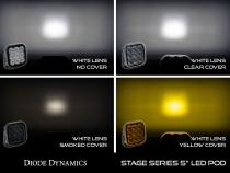 SS5 LED Pod Cover Clear Diode Dynamics