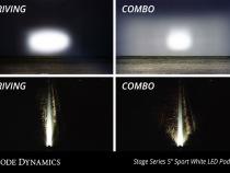 SS5 Pro Universal CrossLink 4-Pod Lightbar White Driving Diode Dynamics